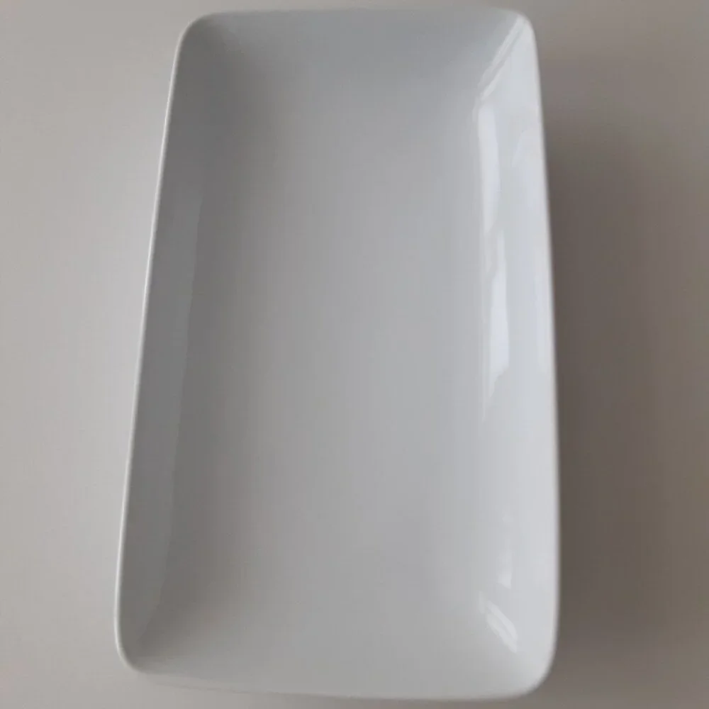 White Serving Platter by Isaac Mizrahi
